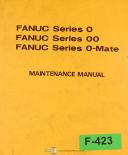 Fanuc-Fanuc Series 0, 00, 0-Mate, Maintenance B-61395E/03 Manual 1988-0-0-GCC-0-GSC-0-Mate-0-Mate TC-0-MC-0-MF-0-TC-0-TTC-00-00-GCC-00-GSC-00-MC-00-TB-00-TC-01